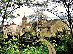 Skyline of Colombe-lès-Vesoul