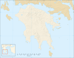 Argos ubicada en Peloponeso