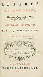 Försättssidan till förstaupplagan från 1761.