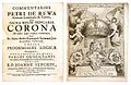 De sacra regni Hungariae Corona de Péter Révay (Pétri de Réwa) (1613)