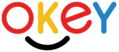 Old logo of OKEY (2018-19)