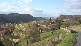 Vue sur le village