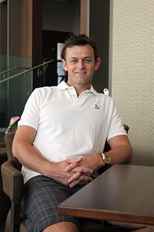 Adam Gilchrist in June 2010