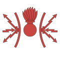 Badge of tracking radar operators