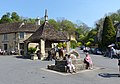 Place du marché de Castle Combe.