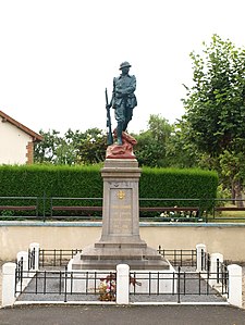 Monument aux morts de Challerange.