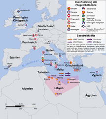 Der zum internationale Militäreinsatz gegen Libyen 2011