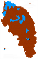 Ethnic structure of Drenica by settlements 1934-1937