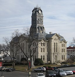 Hood County Courthouse i Granbury.