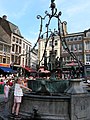 Font a la plaça major (Place du Marché)