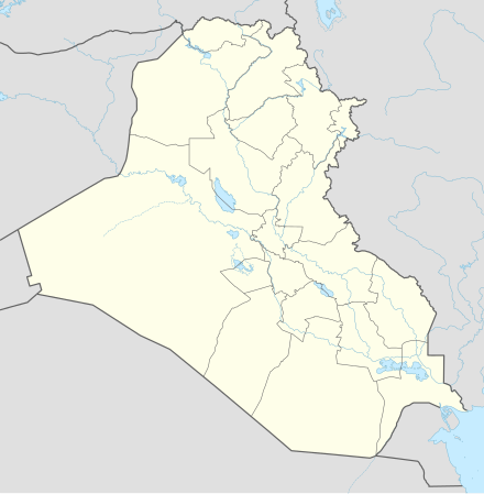 2020–21 Iraqi First Division League is located in Iraq