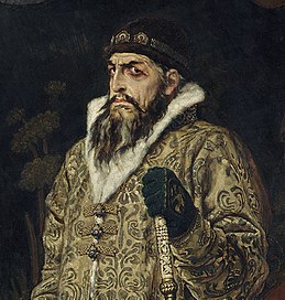 Portreto de Ivano la Terura de Viktor Vasnecov, 1897 (Tretjakova galerio, Moskvo)