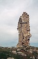 Reste du mur de l'abside d'une des basiliques du site d'Ayatekla.