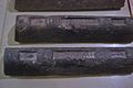 Lingots de plomb provenant des mines de Carthago Nova.