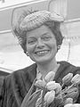 Lys Assia, pemenang kontes tahun 1956 untuk Swiss.