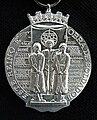 Medalha Comemorativa das Campanhas. Detalhe - Reverso