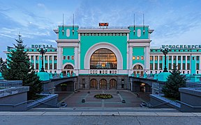 Estación de Novosibirsk.