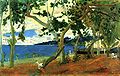 Paul Gauguin: "Kystlandskab fra Martinique"