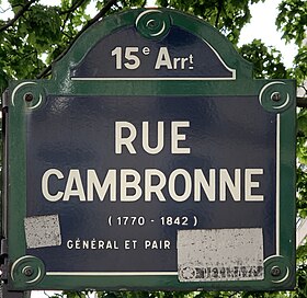 Voir la plaque.