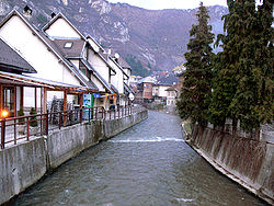 ラシュヴァ川(Lašva)の流れ