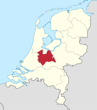 Ligking vaan Utrech in Nederland