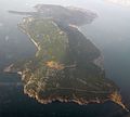 Veduta aerea dell'isola