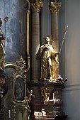 Heiliger Magnus am südlichen Kapellenaltar