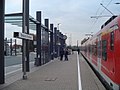 Bus-/S-Bahnsteig in Bergisch Gladbach