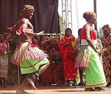 Dance for the queen of Rwenzururu