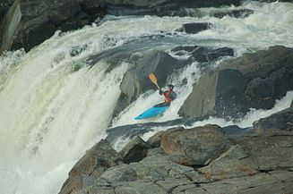 Kayaking at Great Falls