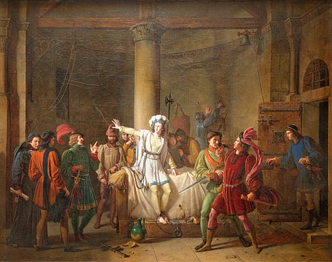 Giovanna d'Arco prigioniera a Rouen