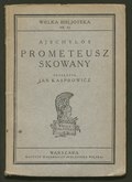 Ajschylos Prometeusz skowany