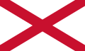 Drapeau de l'Irlande (drapeau de saint Patrick).