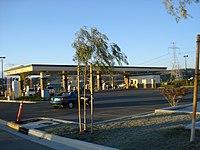 A Sam's Club gas station at a store in Santa Clarita, California