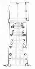 plan de la Galerie de Francesco Borromini