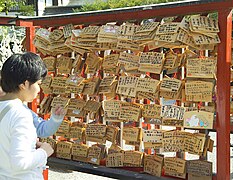 Ema im Tsurugaoka Hachiman-gū