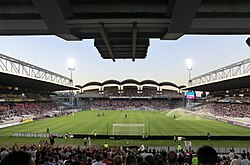 El Stade de Gerland fue la sede de la final.