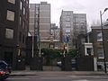 Former embassy building seen from Addison Road