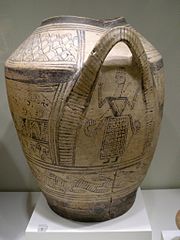 Potnia theron, Fortetsa near Knossos, 850-800 BC.