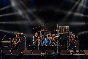 Helmet na Wacken Open Air v roce 2018