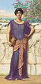 The Tambourine Girl by John William Godward