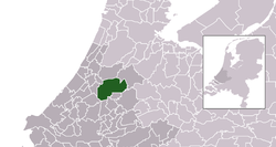 Location in Sooth Holland