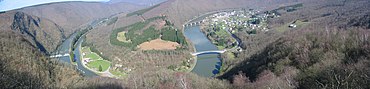 View of the Meuse in the French Ardennes