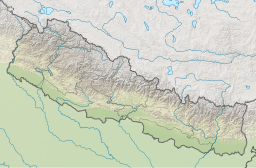 马纳斯卢峰在尼泊尔的位置