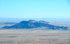 Vue aérienne de la Rössingberge.