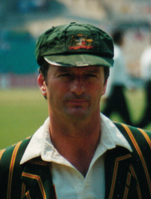 Steve Waugh in January 2002