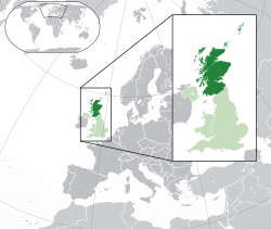اسكتلندا بالأخضر القاتم