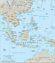 Délkelet-Ázsia topográfiája
