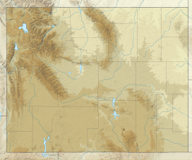 Bunsen Peak is located in Wyoming