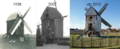 Die Lindennaundorfer Bockwindmühle im Laufe der Zeit